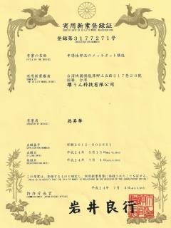 Patent Certificates